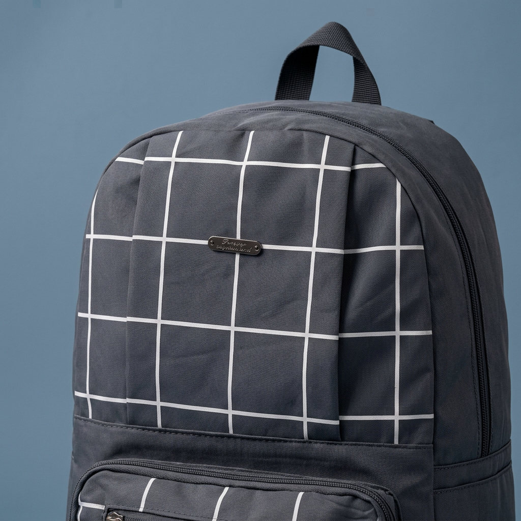 Backpack handle and check design