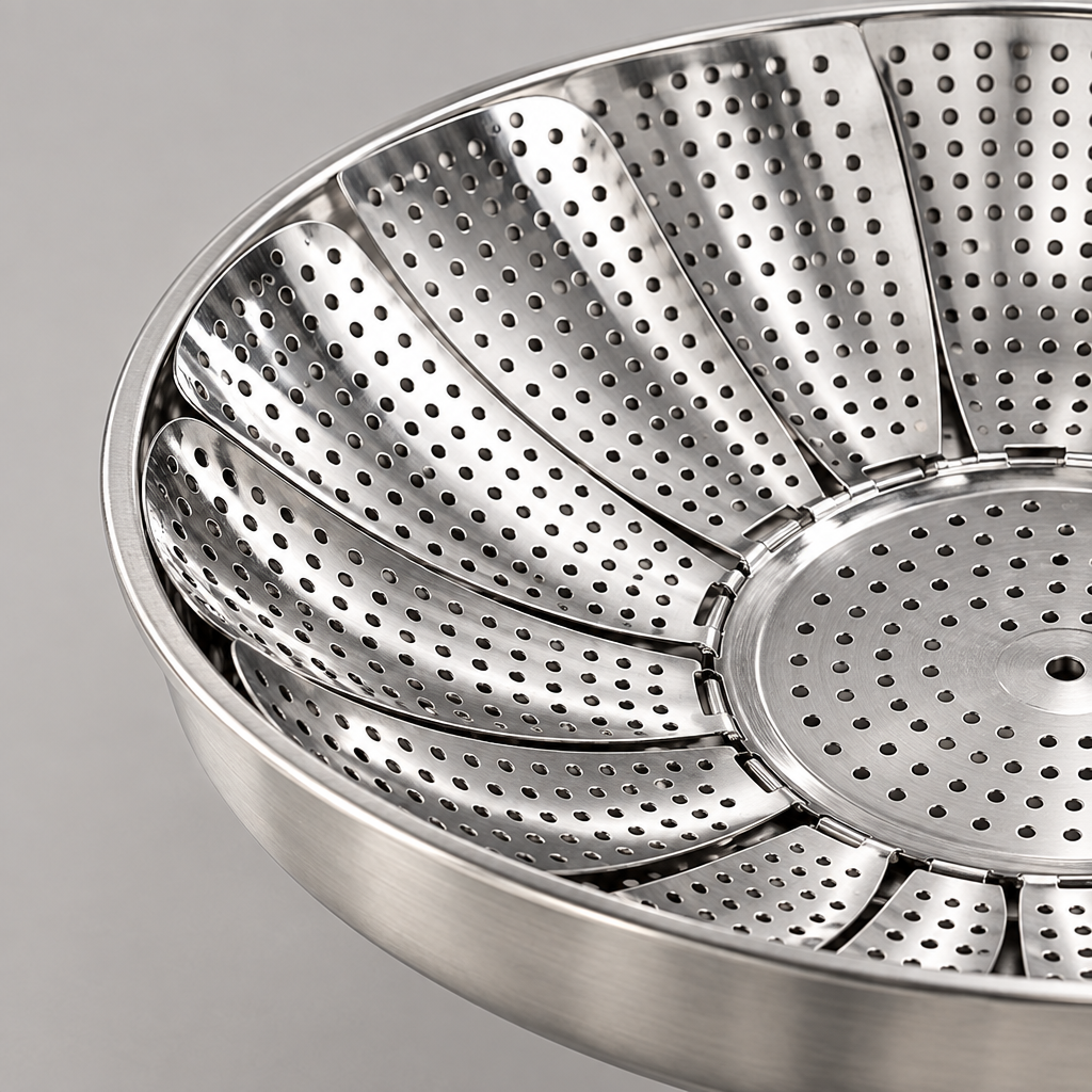 Basket ke panels aur surakhon ki detail