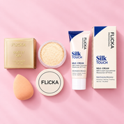Clean flat lay style