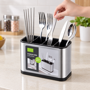 Cutlery organizer istemal karte hue