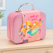 Dresser par pink makeup case