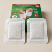 Foot pads close-up