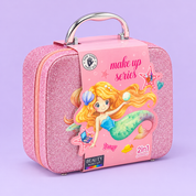 Lavender background makeup case