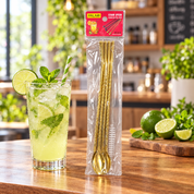 Lemonade ke paas straw spoon set