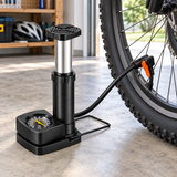 Portable Air Pump With Pressure Meter