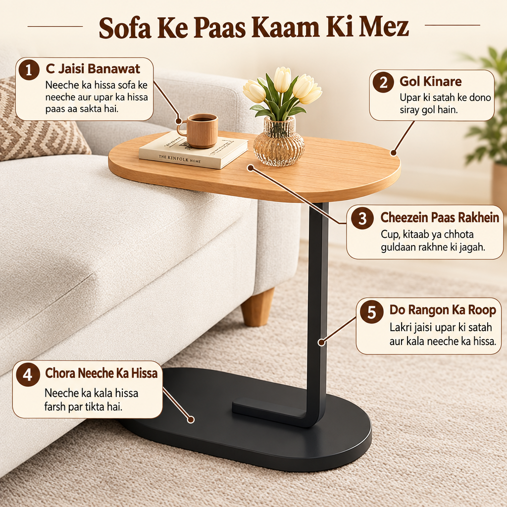 Roman Urdu mein features ki detail