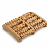 Wooden Foot Massager Roller for Reflexology and Stress Relief