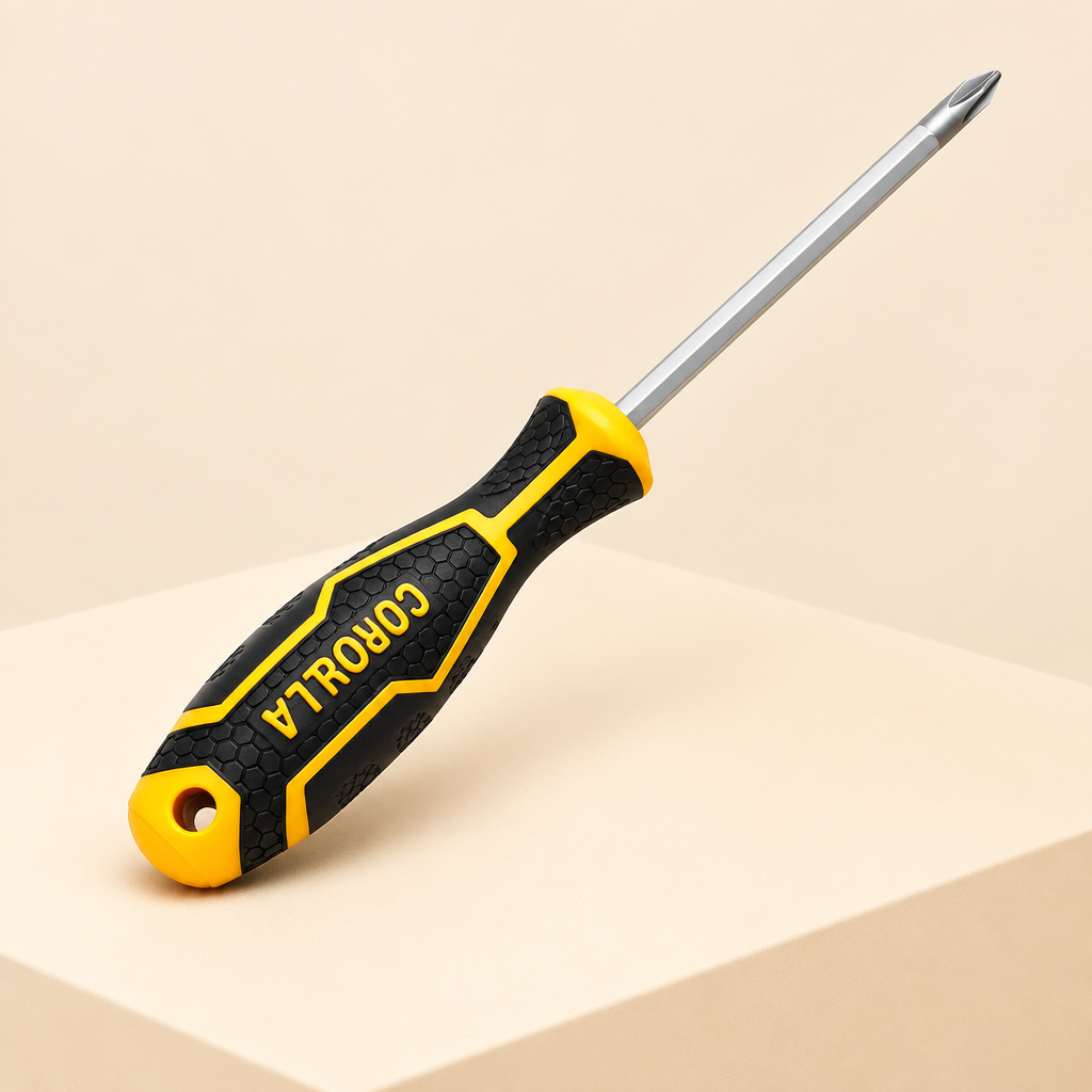 Shaft lage hue screwdriver ki tasveer