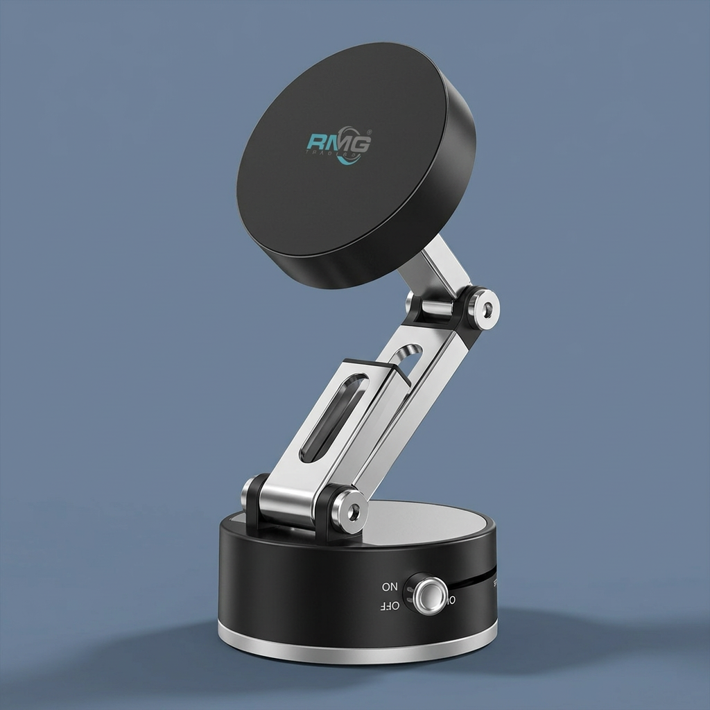 Side angle phone holder