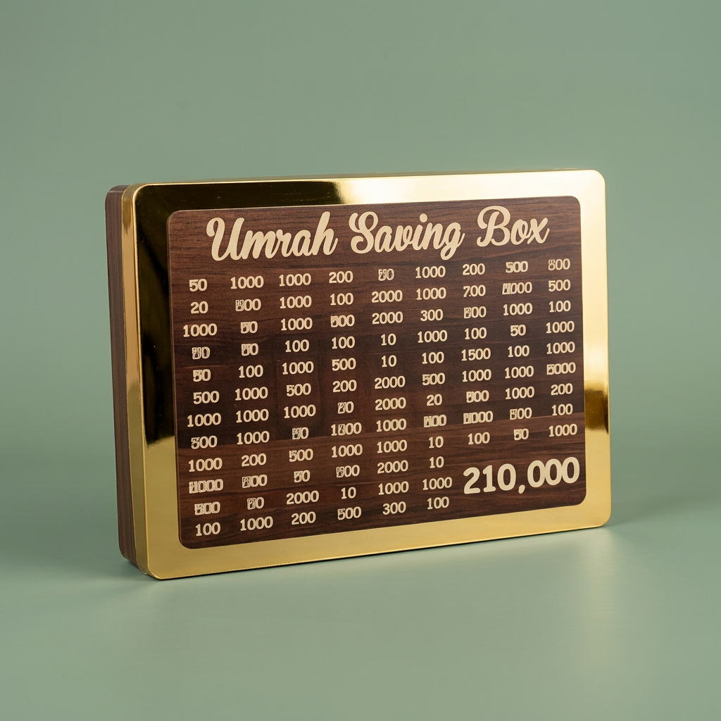 Umrah Saving Box - Box For Umrah Saving |