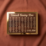 Umrah Saving Box - Box For Umrah Saving |