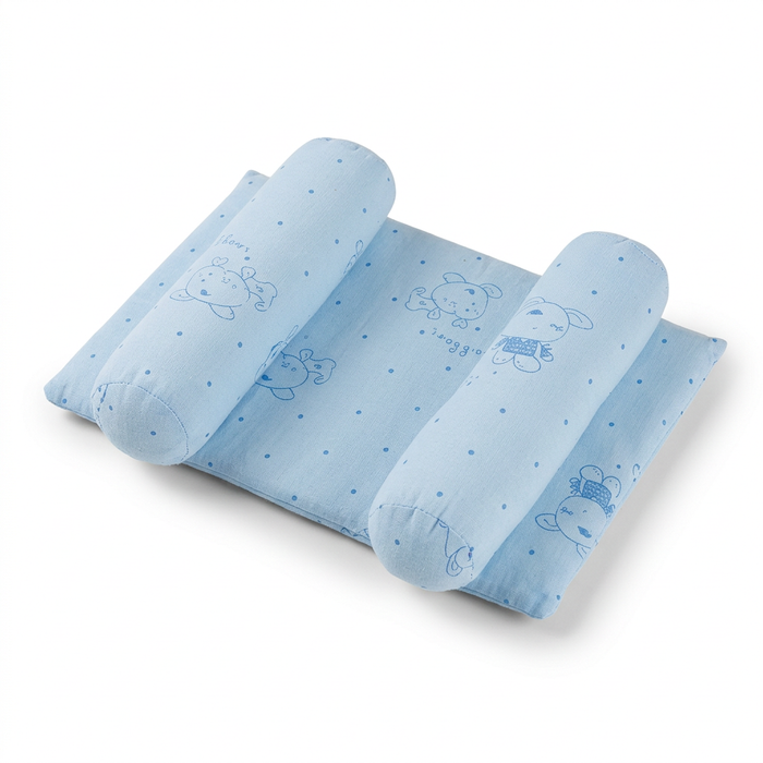 White background baby cushion