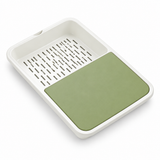Cutting Boards Kitchen Dining 3-in-1 Kitchen Cutting Board Plastic Cutting Board Block and Drain Basket Storage Box Cutting Mat Kitchen Tool Durable and Non-Greasy Kitchen Tool