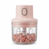 Mini Food Chopper Portable USB Rechargeable Vegetable Garlic Meat Grinder