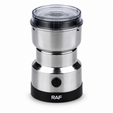 RAF Masala And Coffee Grinder R.7113 - 300W Electric Grinder - Kitchen Accessory Designed For Food Preparation And Daily Cooking Routine