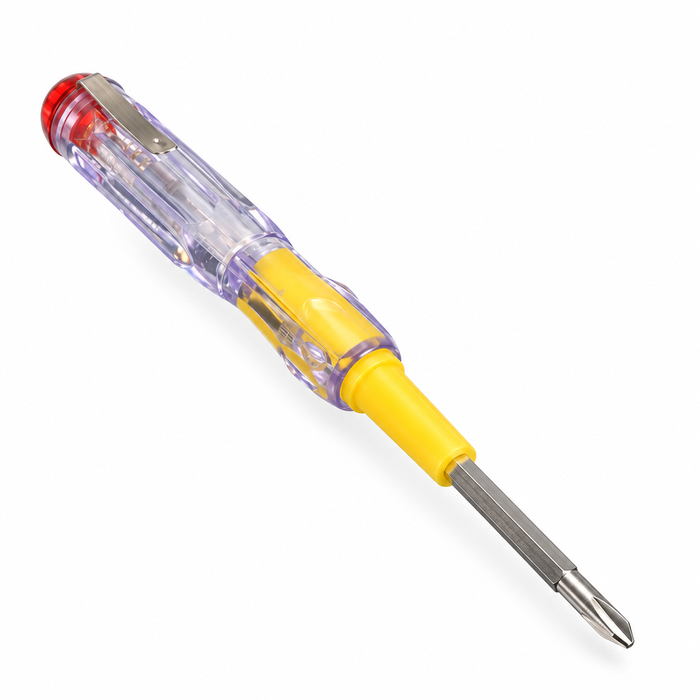 White background par tester screwdriver