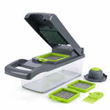 Vegetable Chopper 18 Pcs Set Manual Onion Chopper Food Slicer