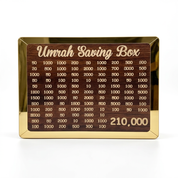 White background Umrah Saving Box